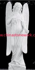 China white marble angel statue supplier