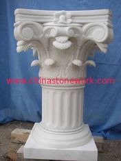 China white marble column supplier
